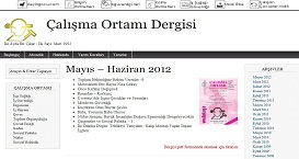 1.Çalışma Ortamı Dergisi